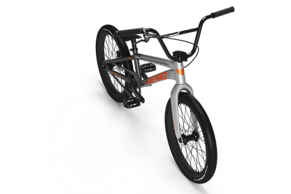 Meybo Superclass BMX Race Bike-Grey/Orange-Junior