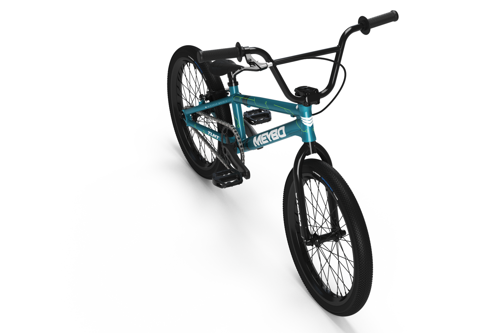 Meybo TLNT BMX Race Bike-Blue/Yellow/White-Micro