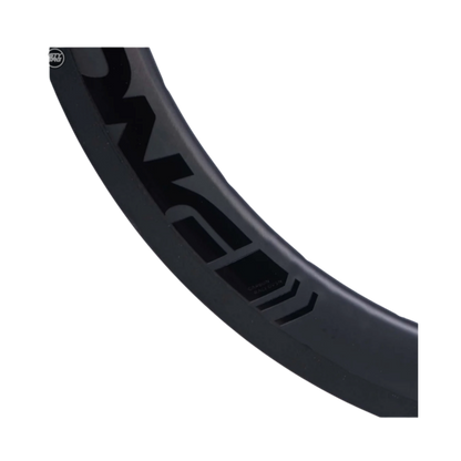 Stay Strong Set of Two Race DVSN Expert Carbon BMX Rims - Front and Back -20x1 3/8" - Black/Black