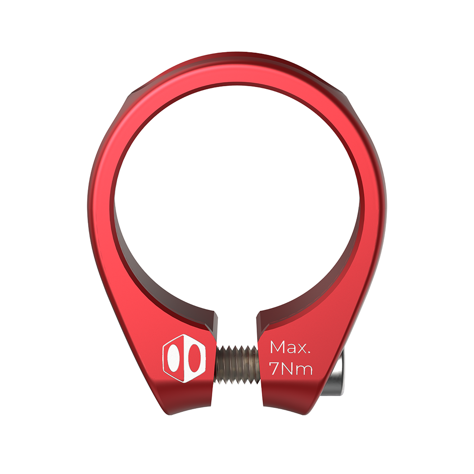 Box Two Fixed Seat Clamp - 31.8 Red
