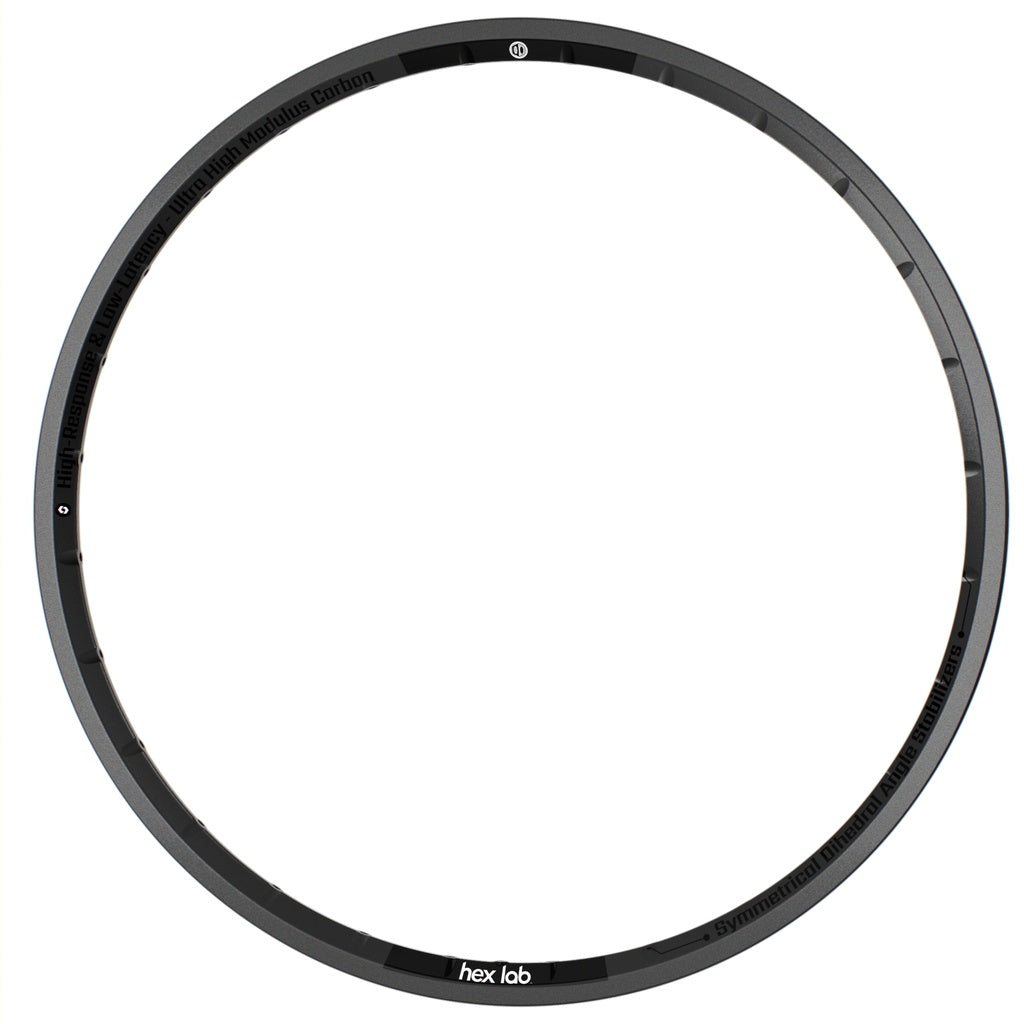 Hex Lab Carbon BMX 20 x 1 1/8-1 3/8" 28-Hole Rim