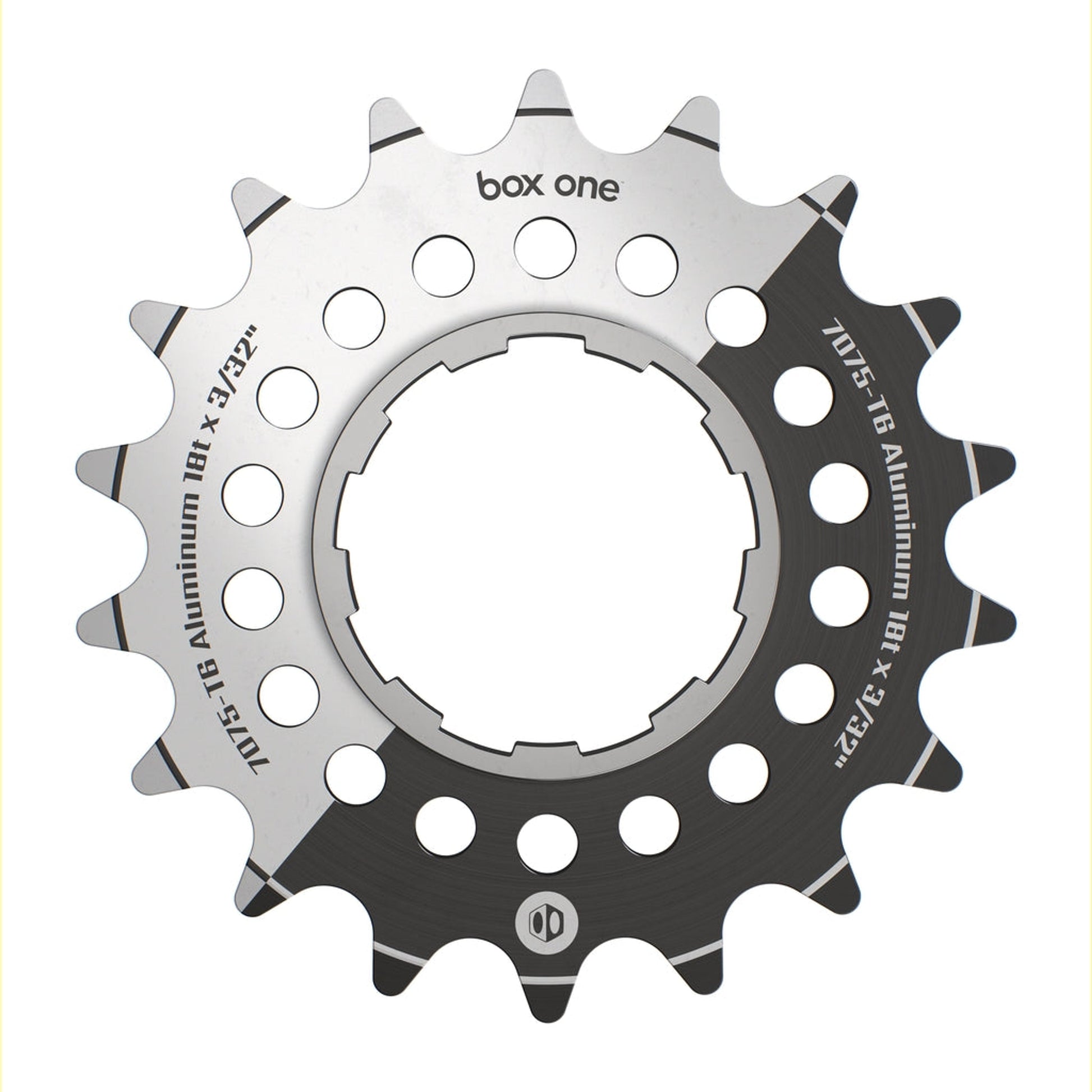 Aluminum Cog 18T Black