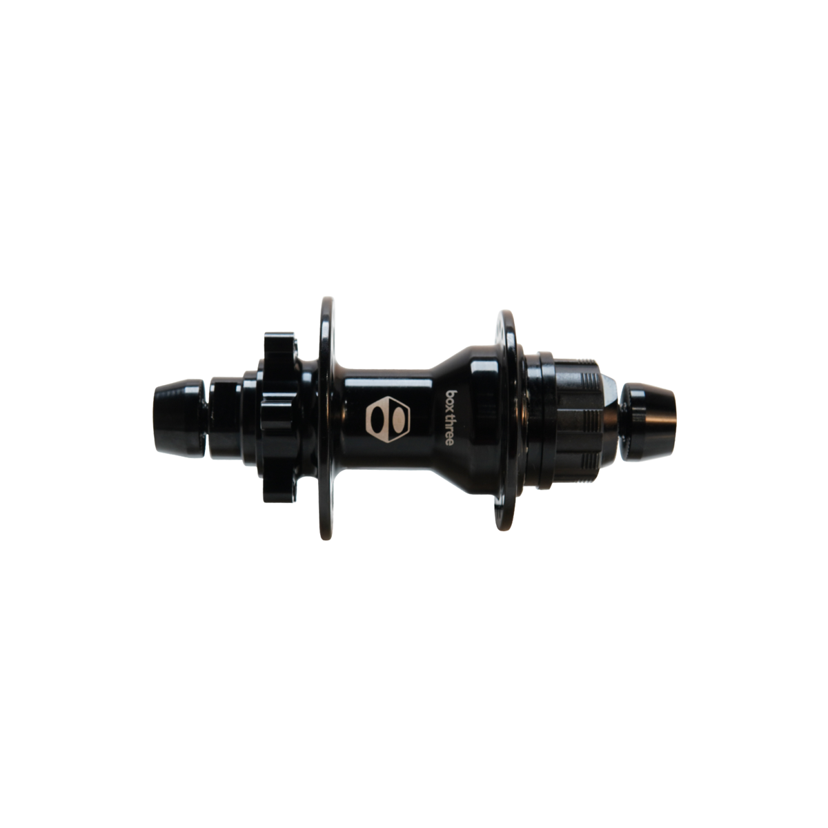 Box Three Pro 10mm Rear Disc 36H Hub - Black