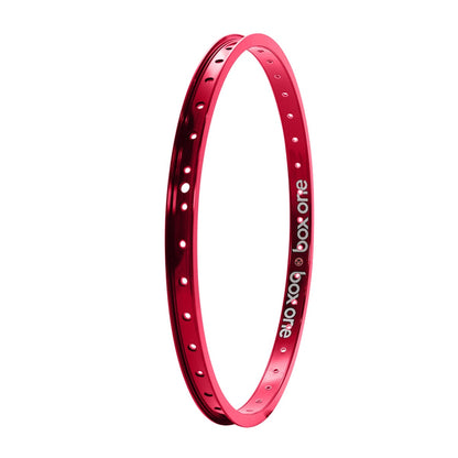 Llanta Box Alloy BMX de 20 x 1-1/8" con 28 agujeros - Roja