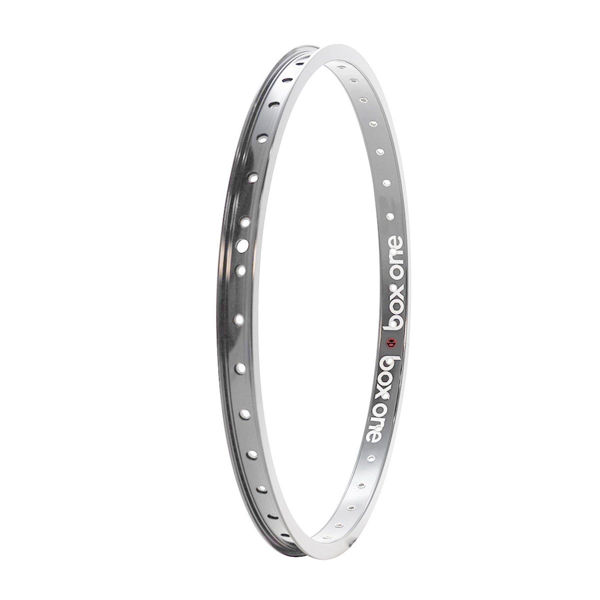 Llanta Box Alloy BMX de 20 x 1,75 pulgadas y 36 agujeros - Plata