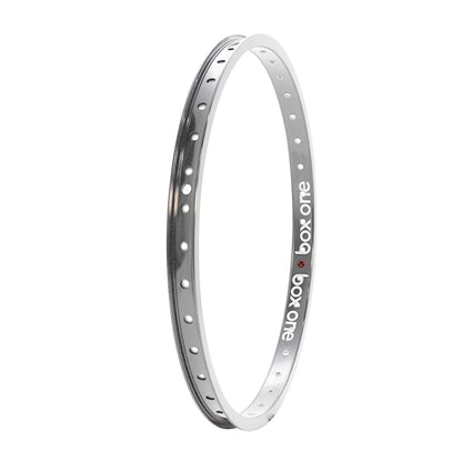 Llanta Box Alloy BMX de 20 x 1,75 pulgadas y 36 agujeros - Plata