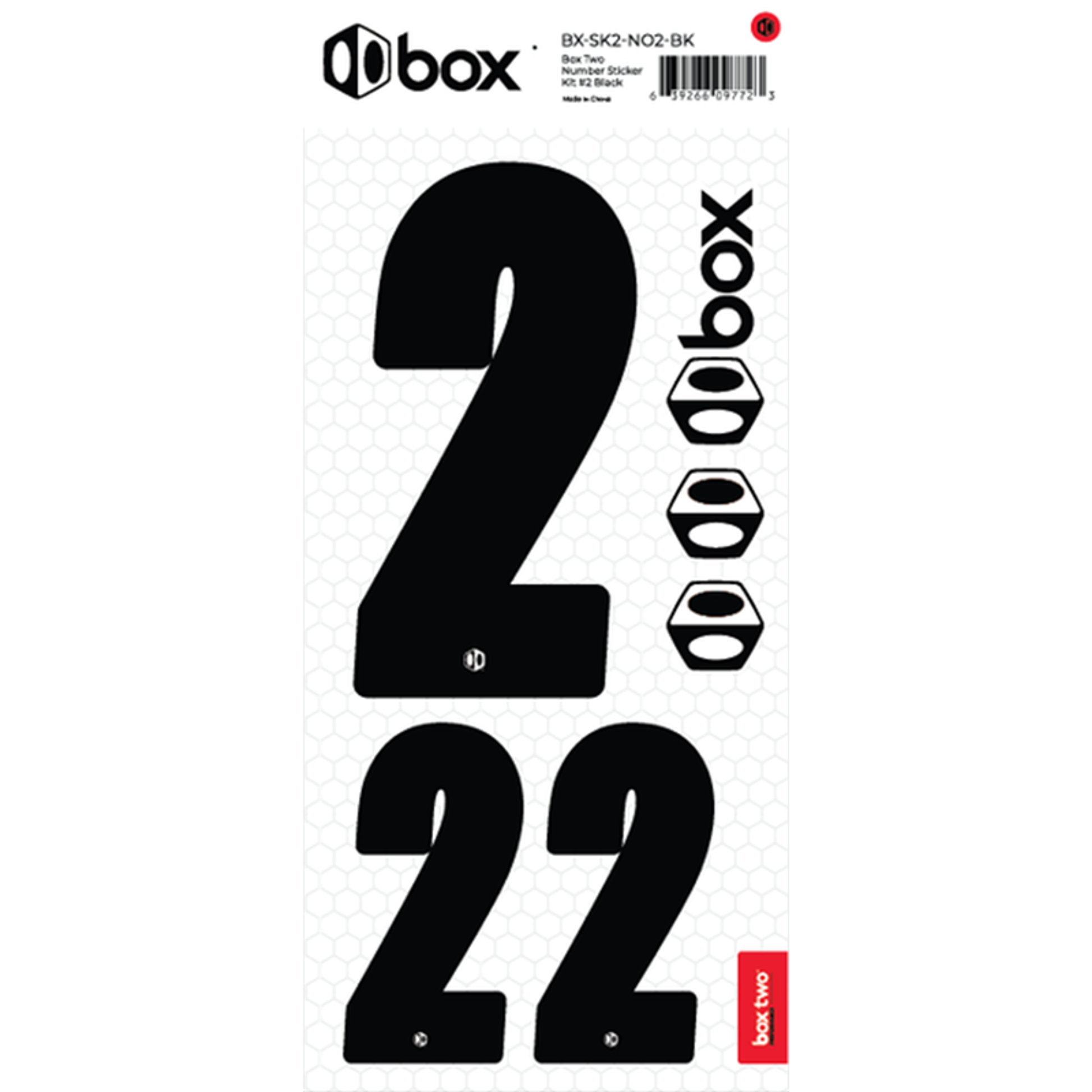Number 2 Black