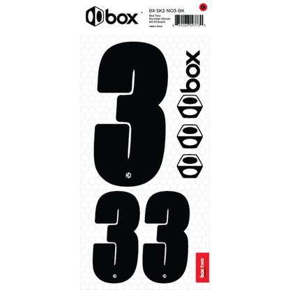 Number 3 Black