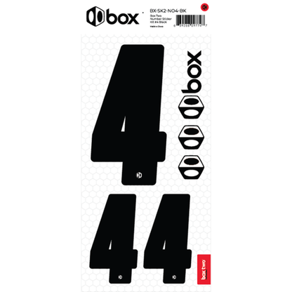 Number 4 Black