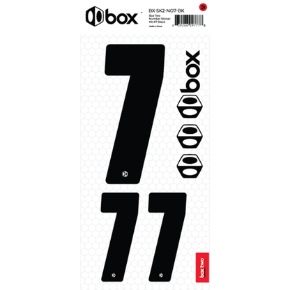 Number 7 Black