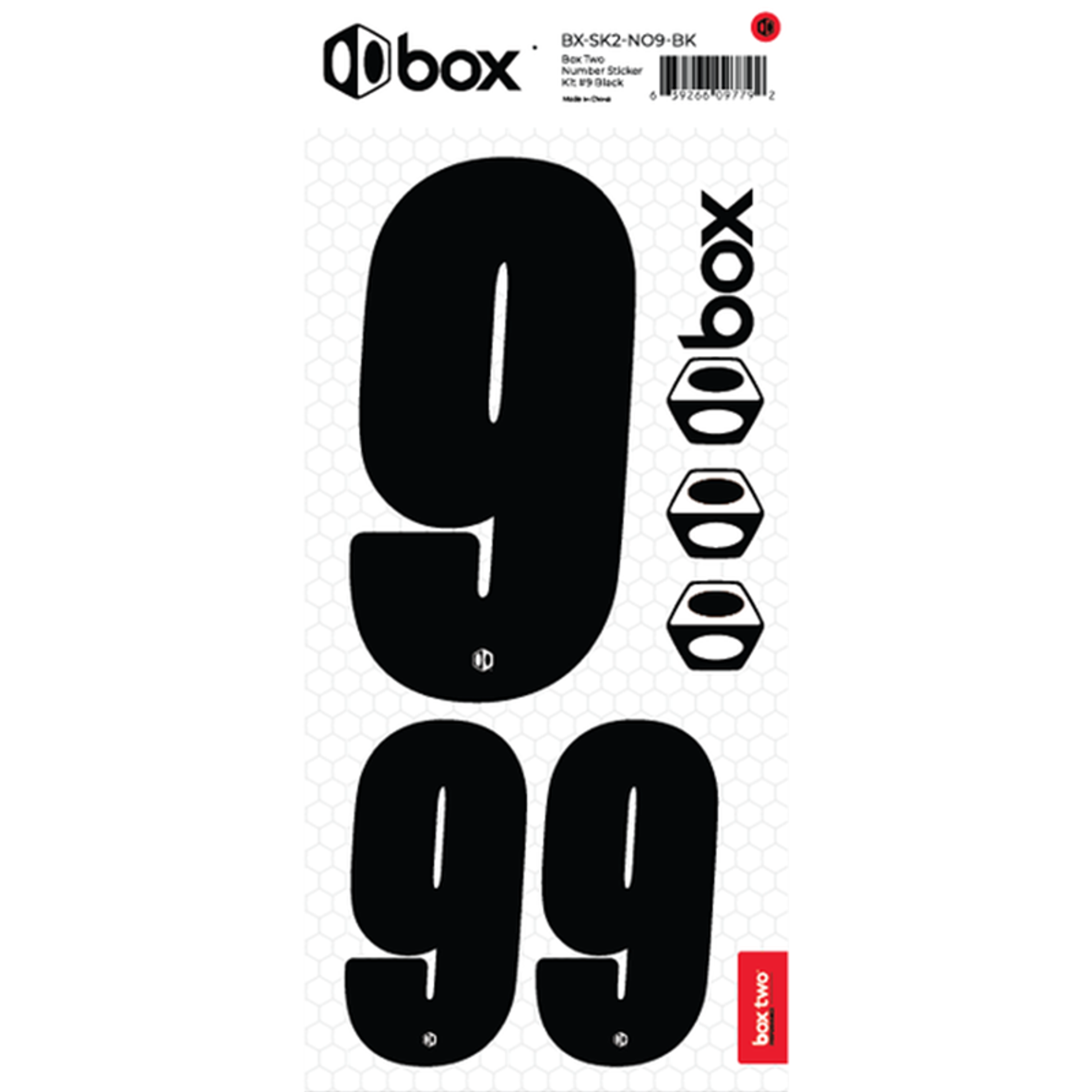 Number 9 Black
