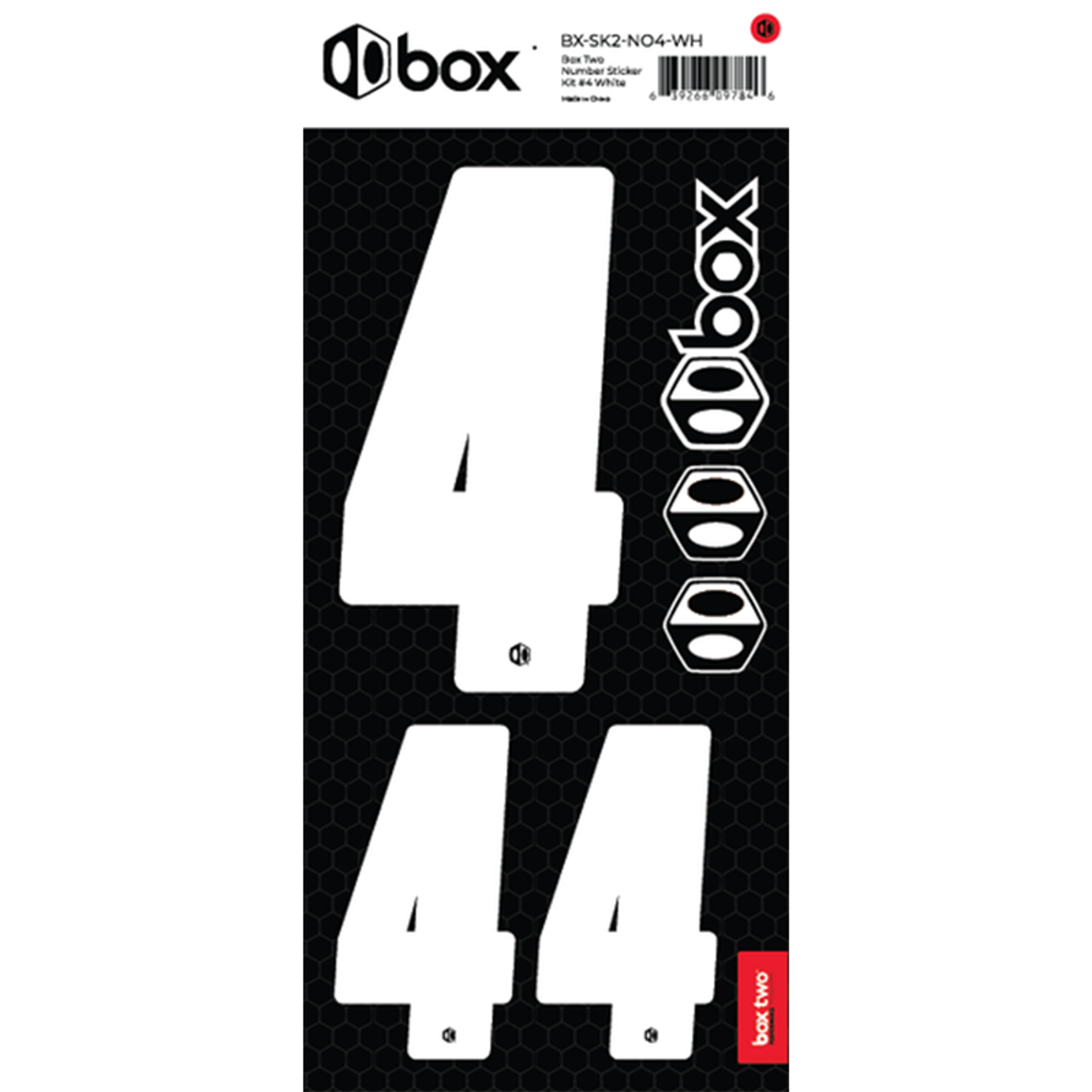 Number 4 White