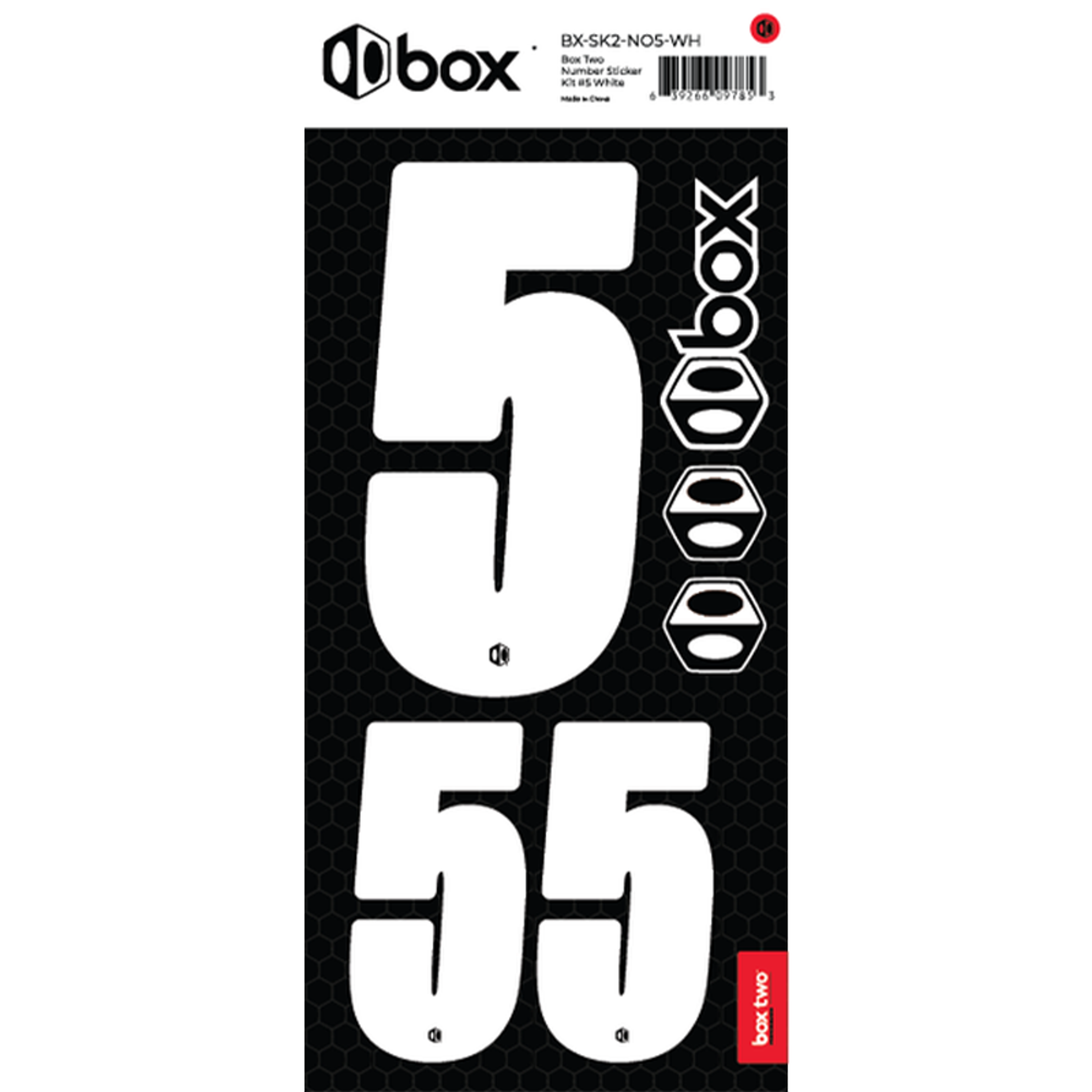 Number 5 White