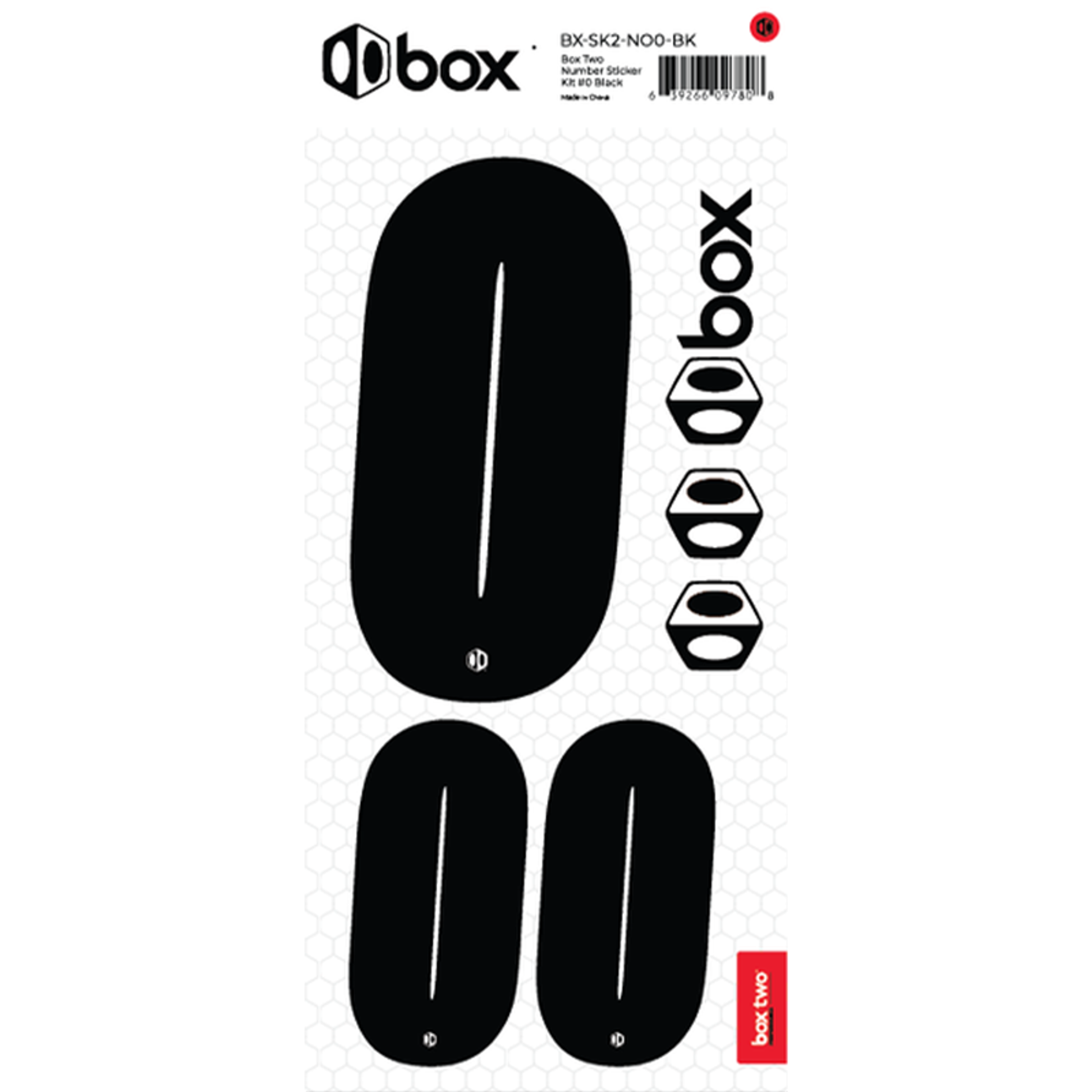 Number 0 Black