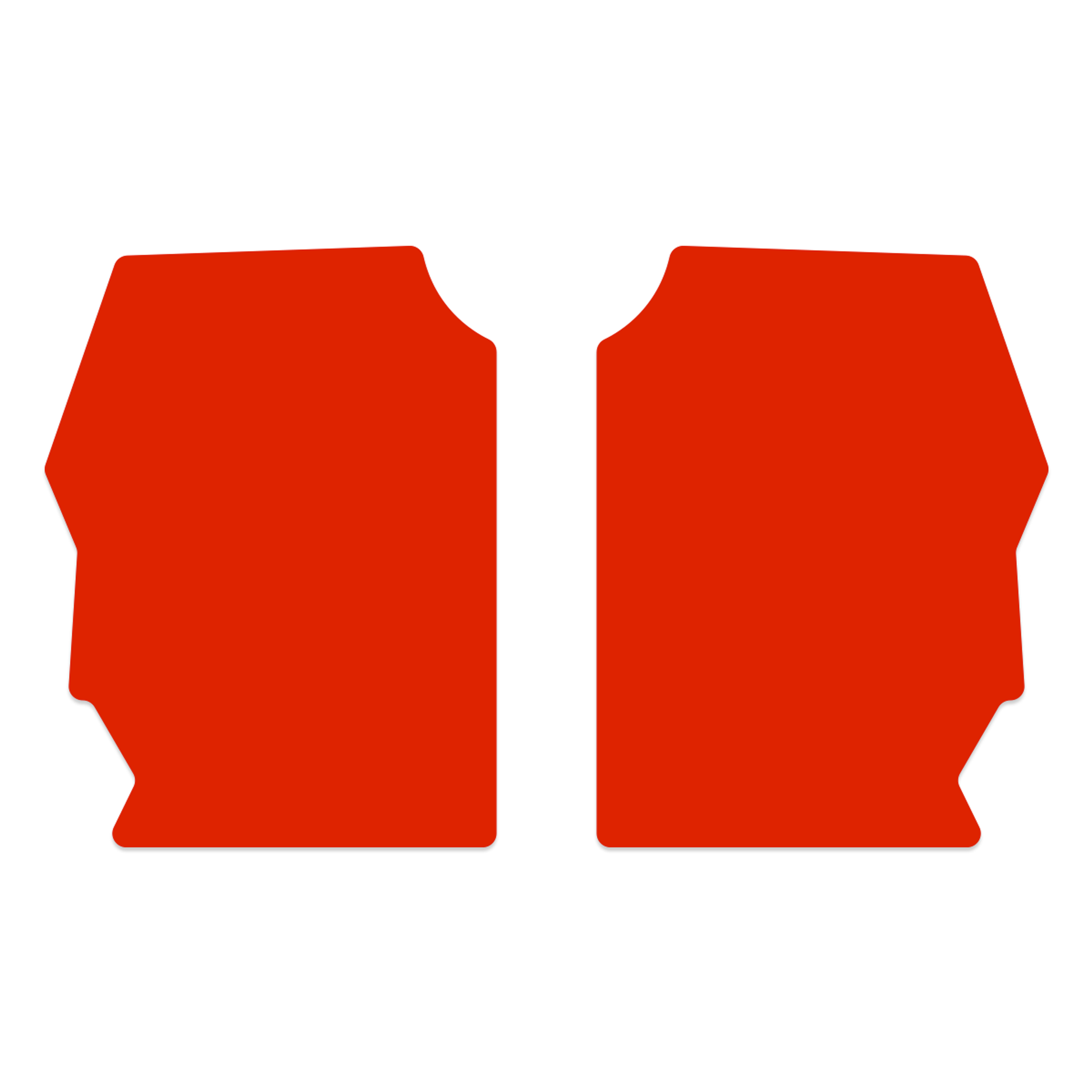 Side Plate Palette - Red