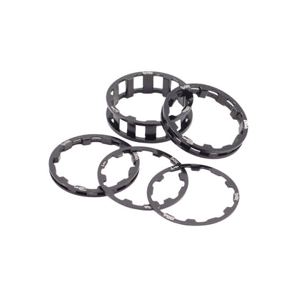 Box One Stem Spacers Kit - Black