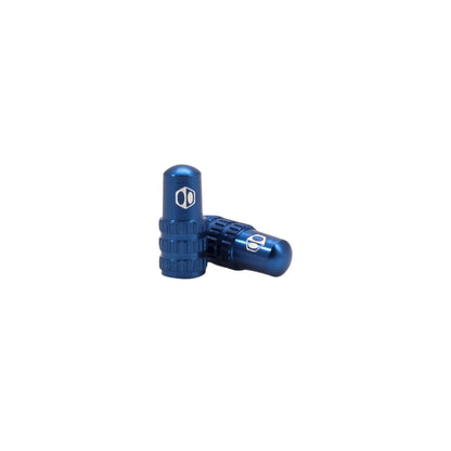 Box One Presta Valve Caps - Blue