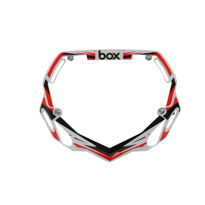 Box Two Plate Graphics - Large Red