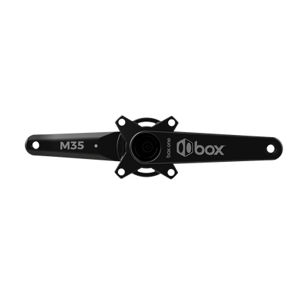 Box One Oversized M35 Crankset - Black