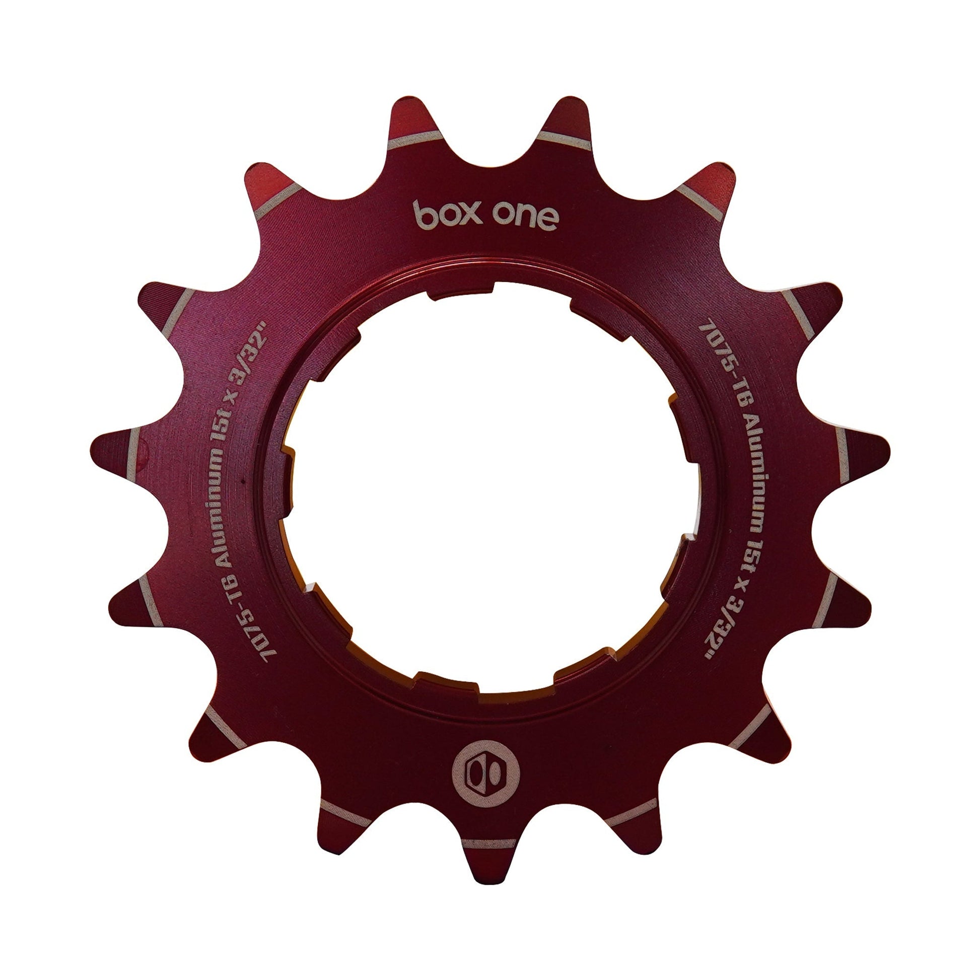 Aluminum Cog 15T Red