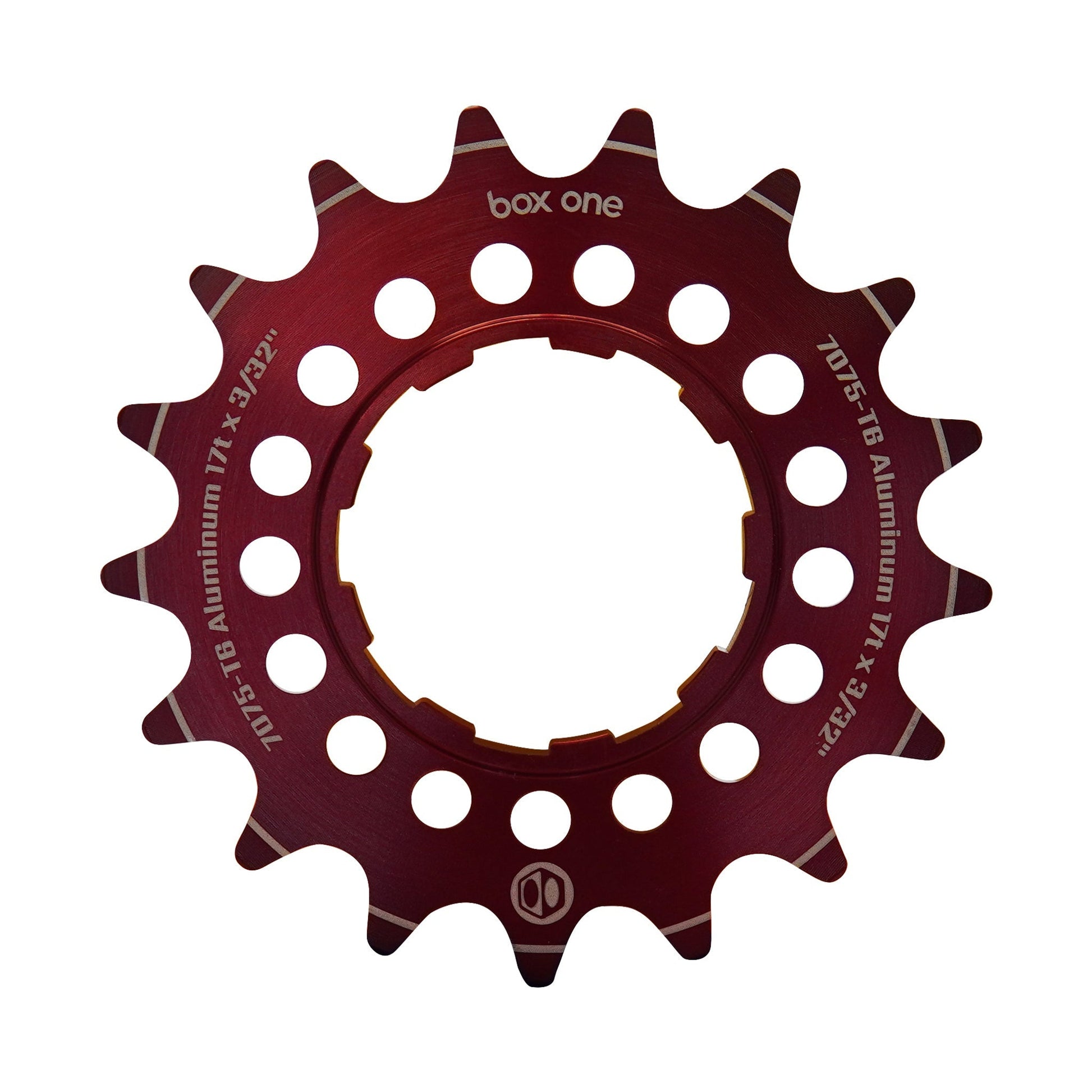 Aluminum Cog 18T Red