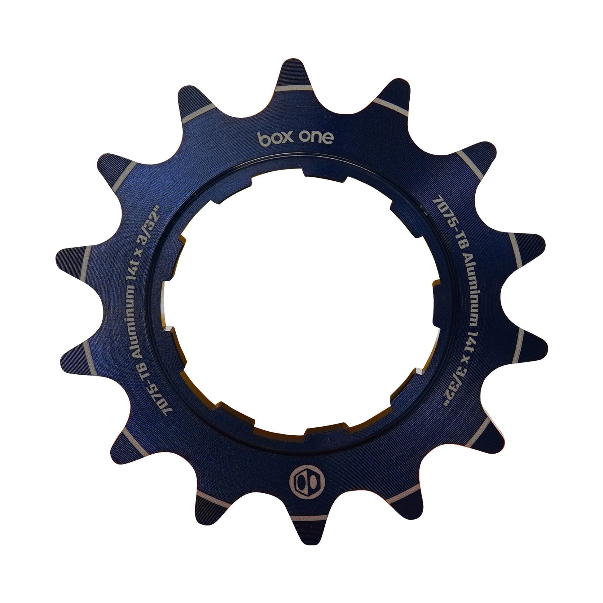 Aluminum Cog 14T Blue