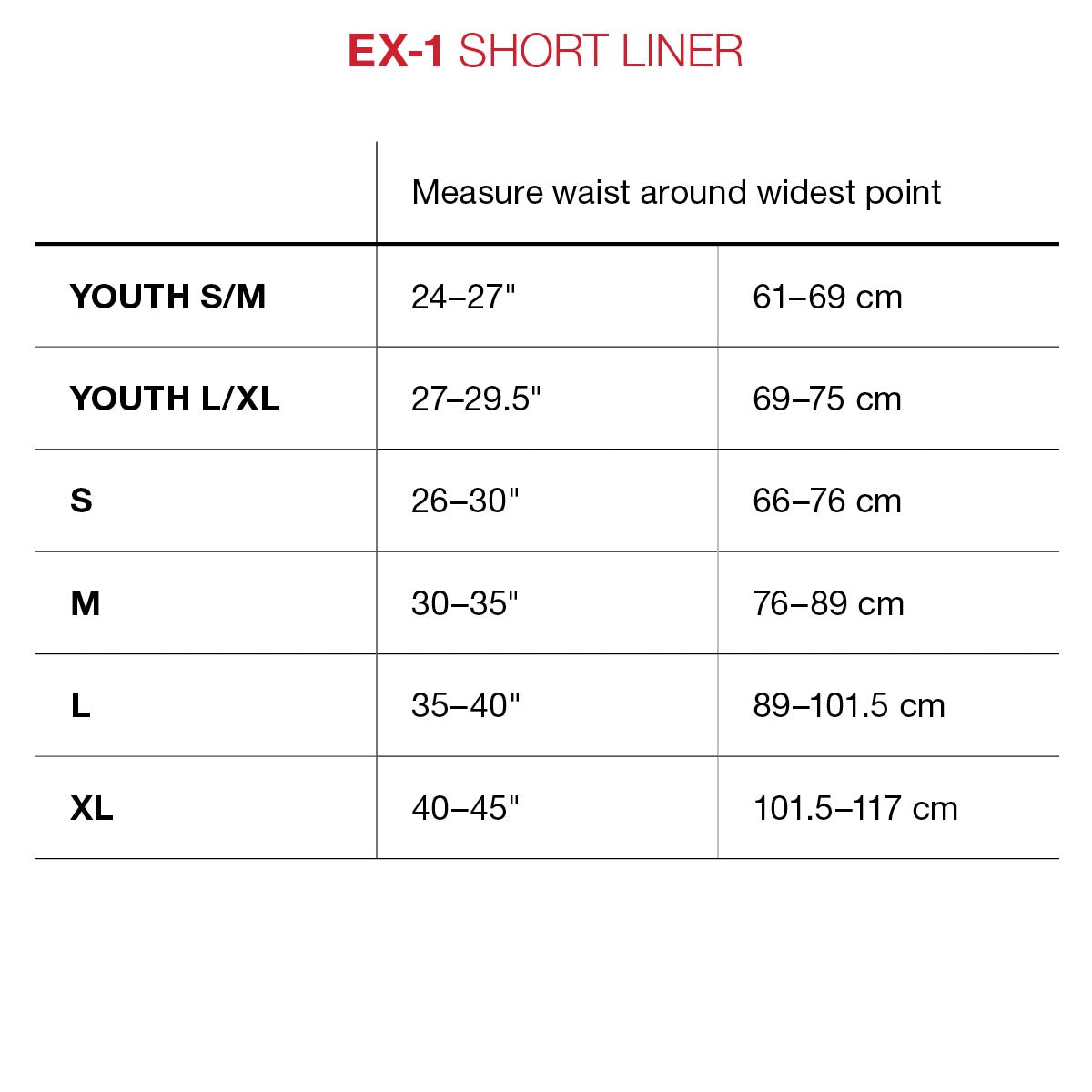 Size guide