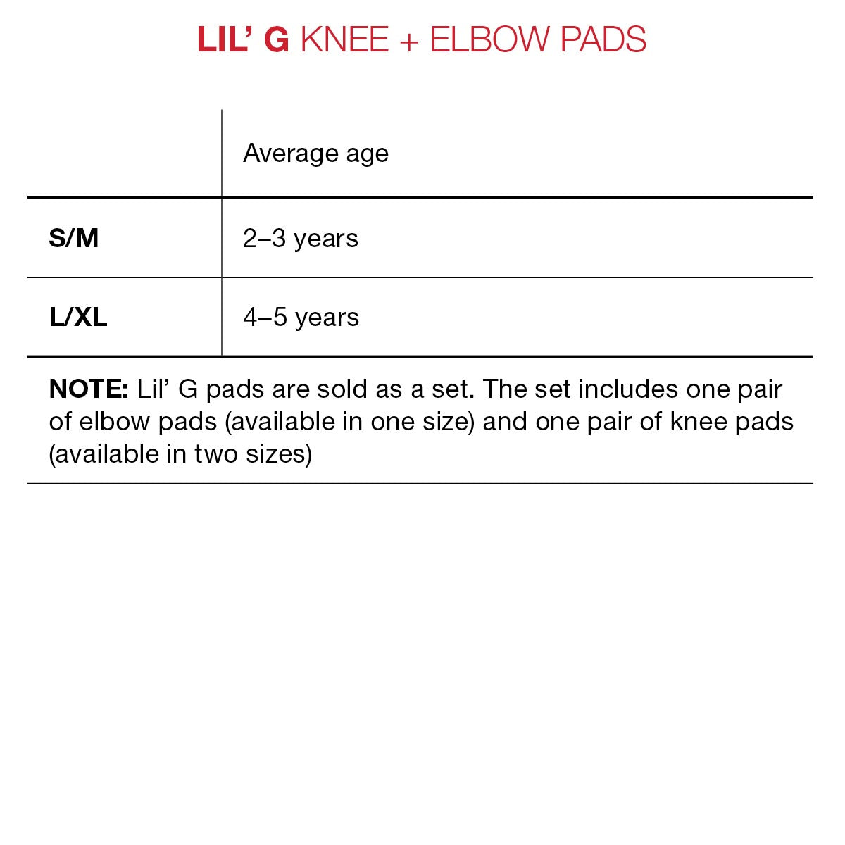 Size guide