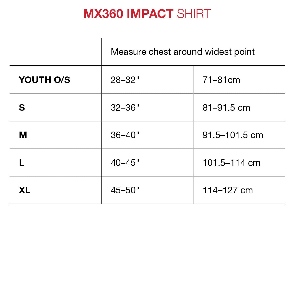 Size guide