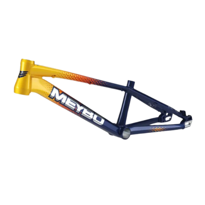 Meybo Holeshot 2026 Bmx Race Frame - Navy/Yellow