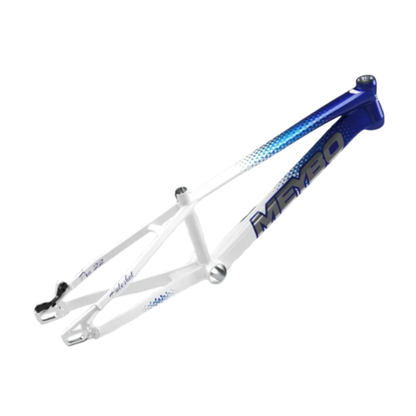 Meybo Holeshot 2026 Bmx Race Frame - White/Navy