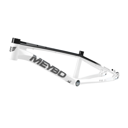 Meybo Holeshot Alloy BMX Race Frame 2025-White/Black/Grey