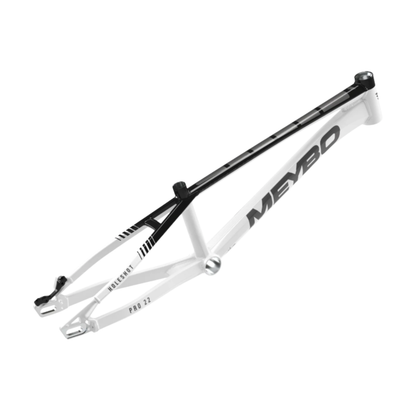 Meybo Holeshot Alloy BMX Race Frame 2025-White/Black/Grey