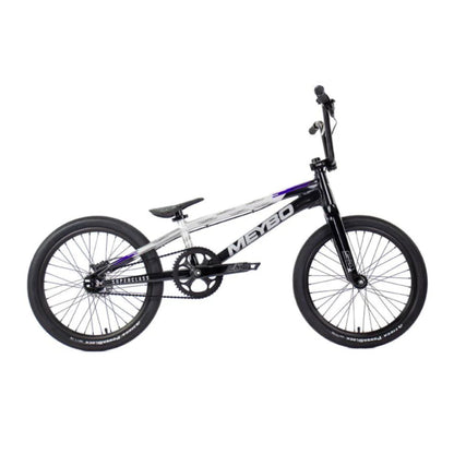 Bicicleta de carrera BMX Meybo 2026 Junior (18.7" TT) - Negro/Gris/Púrpura