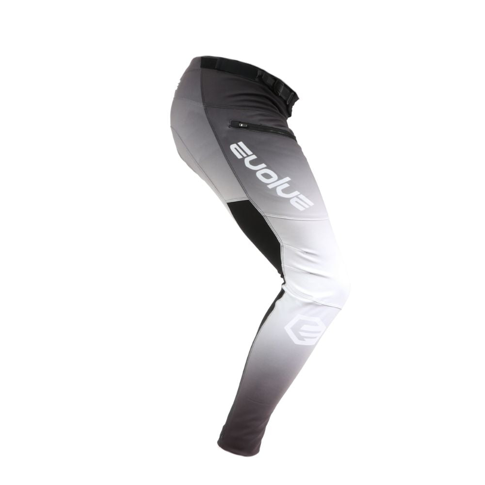 Evolve S12 BMX Race Pants-Fade Black White