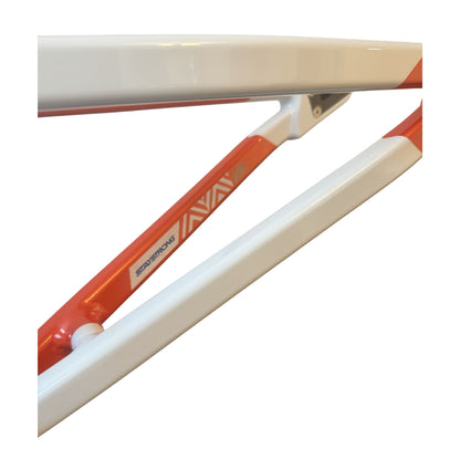 Stay Strong For Life V5.1 Disc Alloy BMX Race Frame - White/Orange