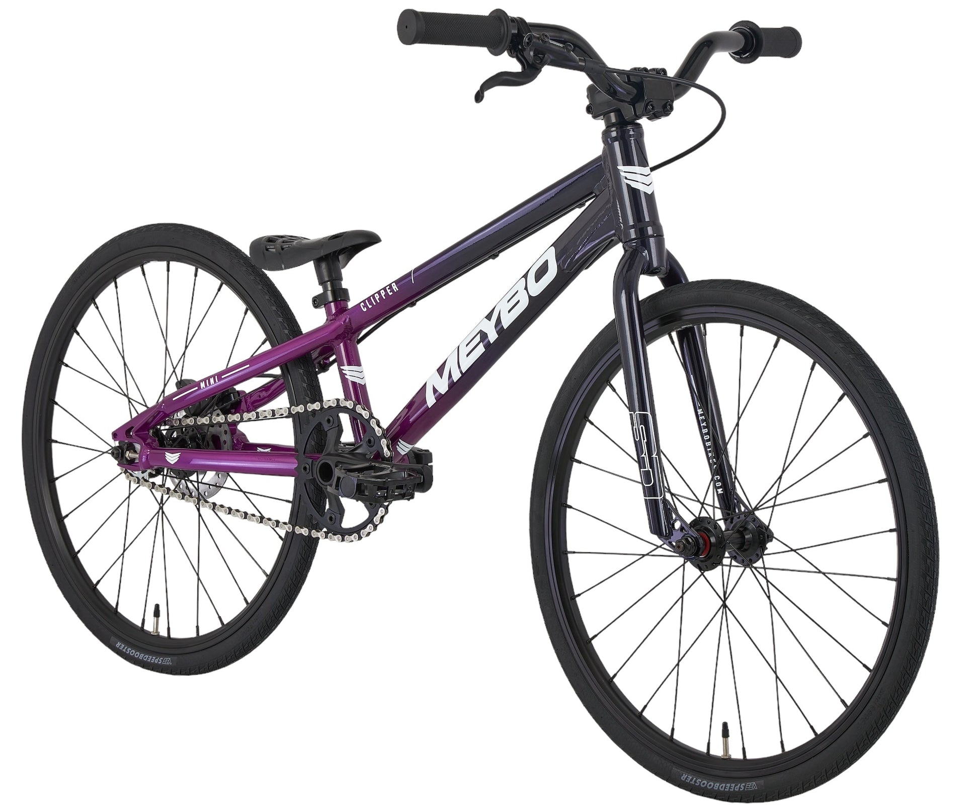Meybo Clipper BMX Race Bike-Purple/Navy-Mini