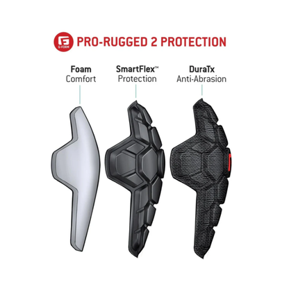 Pro-Rugged 2 MTB Extended Knee Guards (Youth)