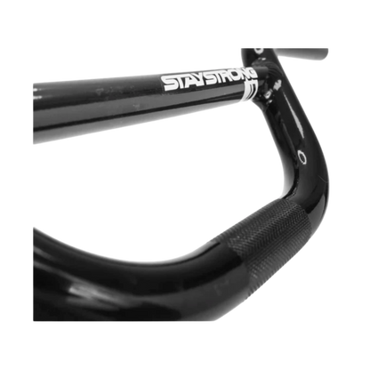 Stay Strong Chevron Alloy Expert BMX Race Handlebars - Black