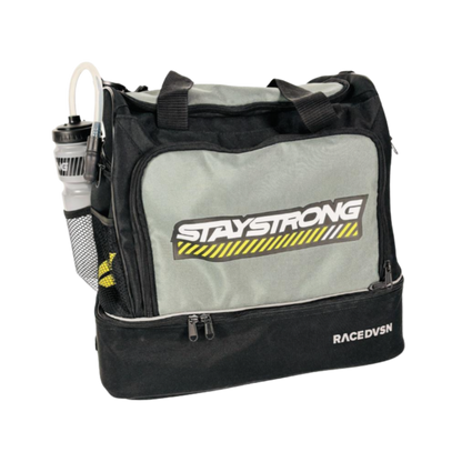 Stay Strong Chevron Kit/Helmet Bag - Black and Gray
