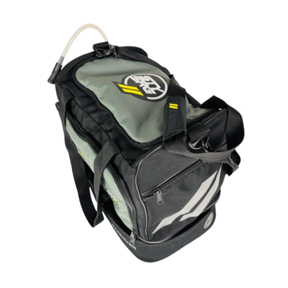 Stay Strong Chevron Kit/Helmet Bag - Black and Gray