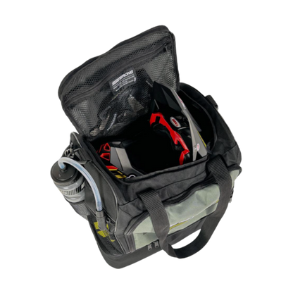 Stay Strong Chevron Kit/Helmet Bag - Black and Gray