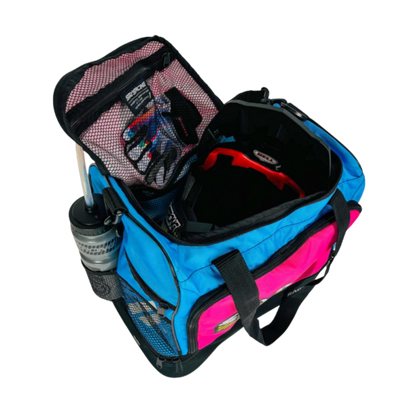Stay Strong Chevron Kit/Helmet Bag - Pink