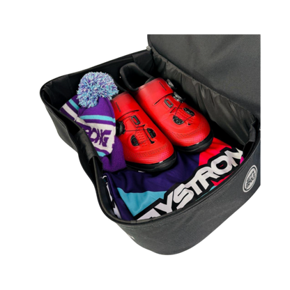 Stay Strong Chevron Kit/Helmet Bag - Pink