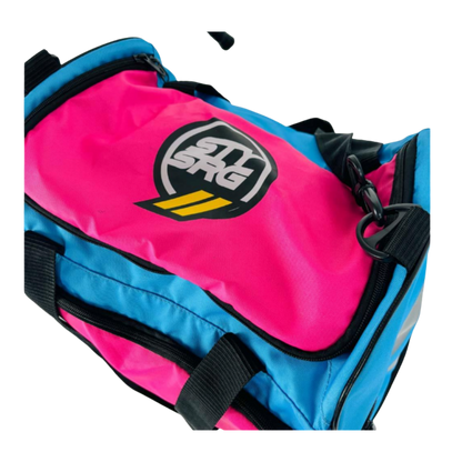 Stay Strong Chevron Kit/Helmet Bag - Pink