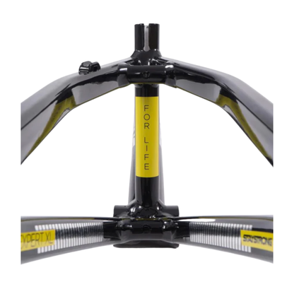 Stay Strong For Life V4 V-Brake Alloy BMX Race Frame-Black/Silver