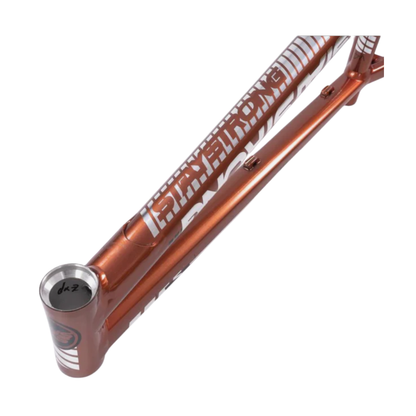 Stay Strong For Life V4 V-Brake Alloy BMX Race Frame-Copper