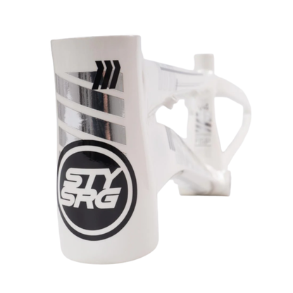 Stay Strong For Life V4 V-Brake Alloy BMX Race Frame - White