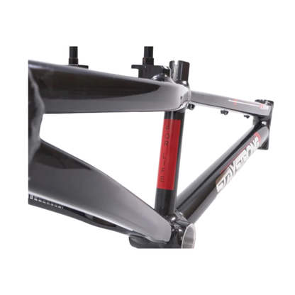Stay Strong For Life V4 V-Break Alloy BMX Race Frame-Gray/Silver-PRO XXL