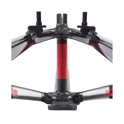 Stay Strong For Life V4 V-Break Alloy BMX Race Frame-Gray/Silver-PRO XXL